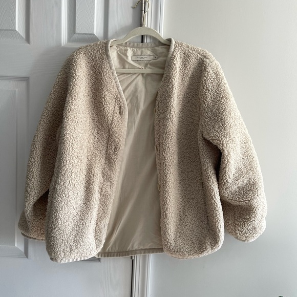 Curly Shearling Jacket - Picture 3 of 6